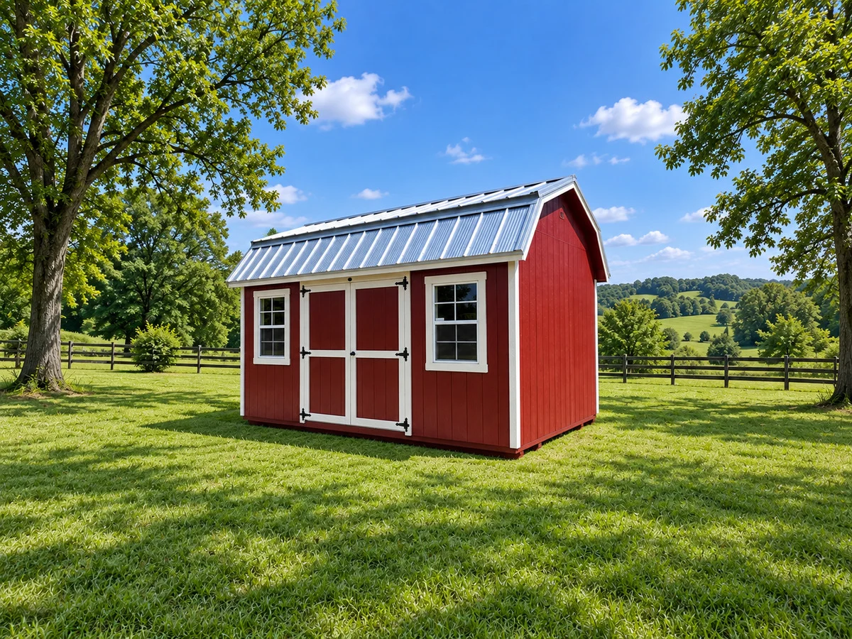 10x16 Lofted Barn 55704-image