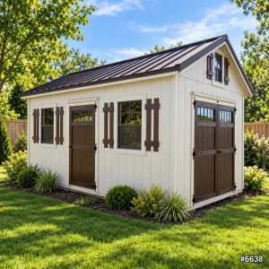 10x16 Carriage House 6638-image
