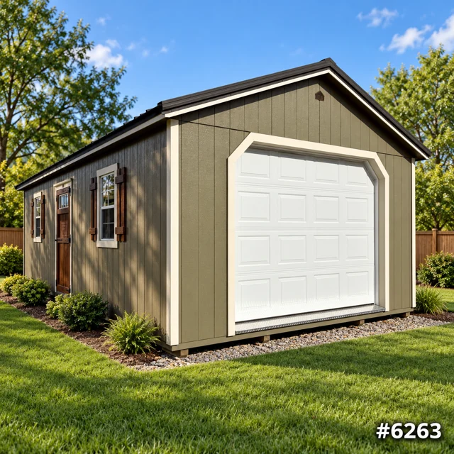 14x28 Painted Cabin 6263-image