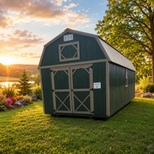 10x24 Lofted Barn 3743-image