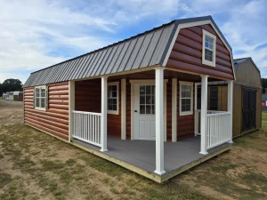 12x32 Log Cabin Barn 052681-image