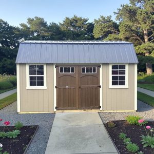 10x16 Lofted Garden Shed 000840-image