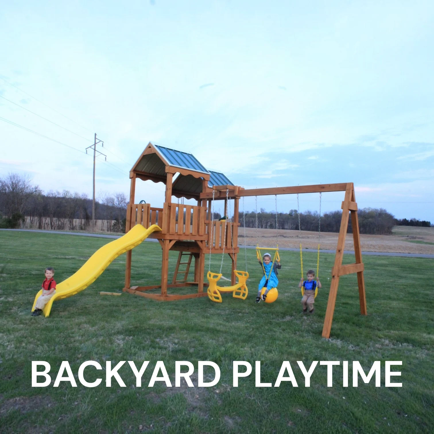 Backyard Playtime-image