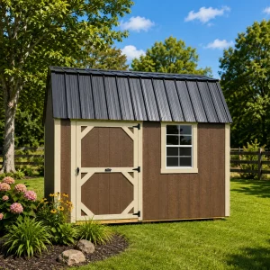 08x12 Lofted Garden Shed 000858-image