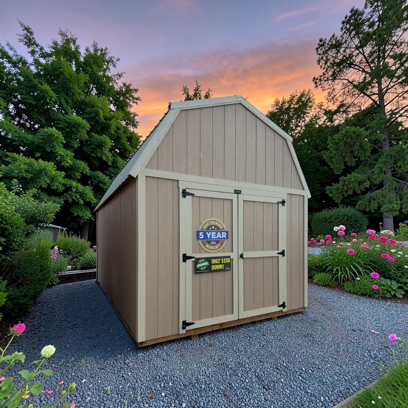 10x16 Lofted Barn 258663-image