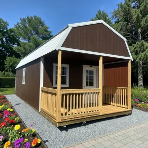 12x32 Lofted Barn Cabin 286737X-image