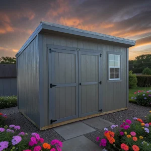 08x12 Cottage Shed 292589-image