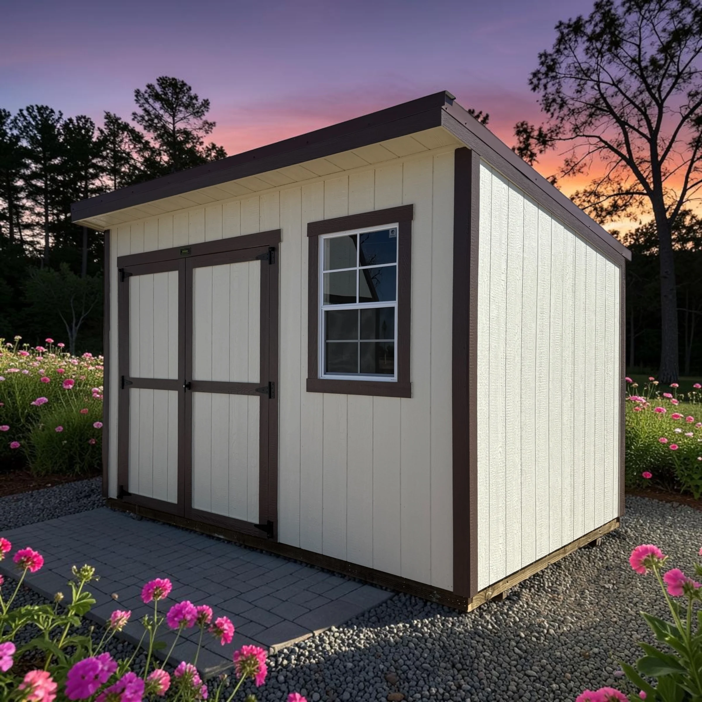 08x12 Cottage Shed 294515-image
