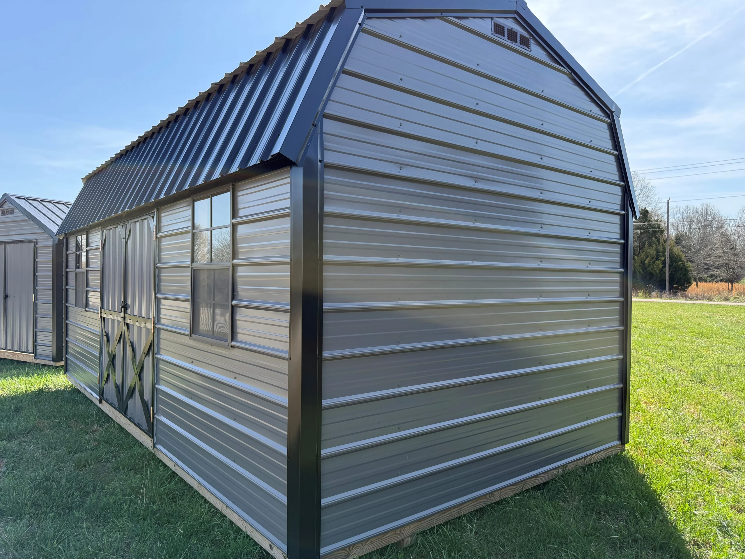 10x20 Metal Dutch Barn MDB1020SD110724-image