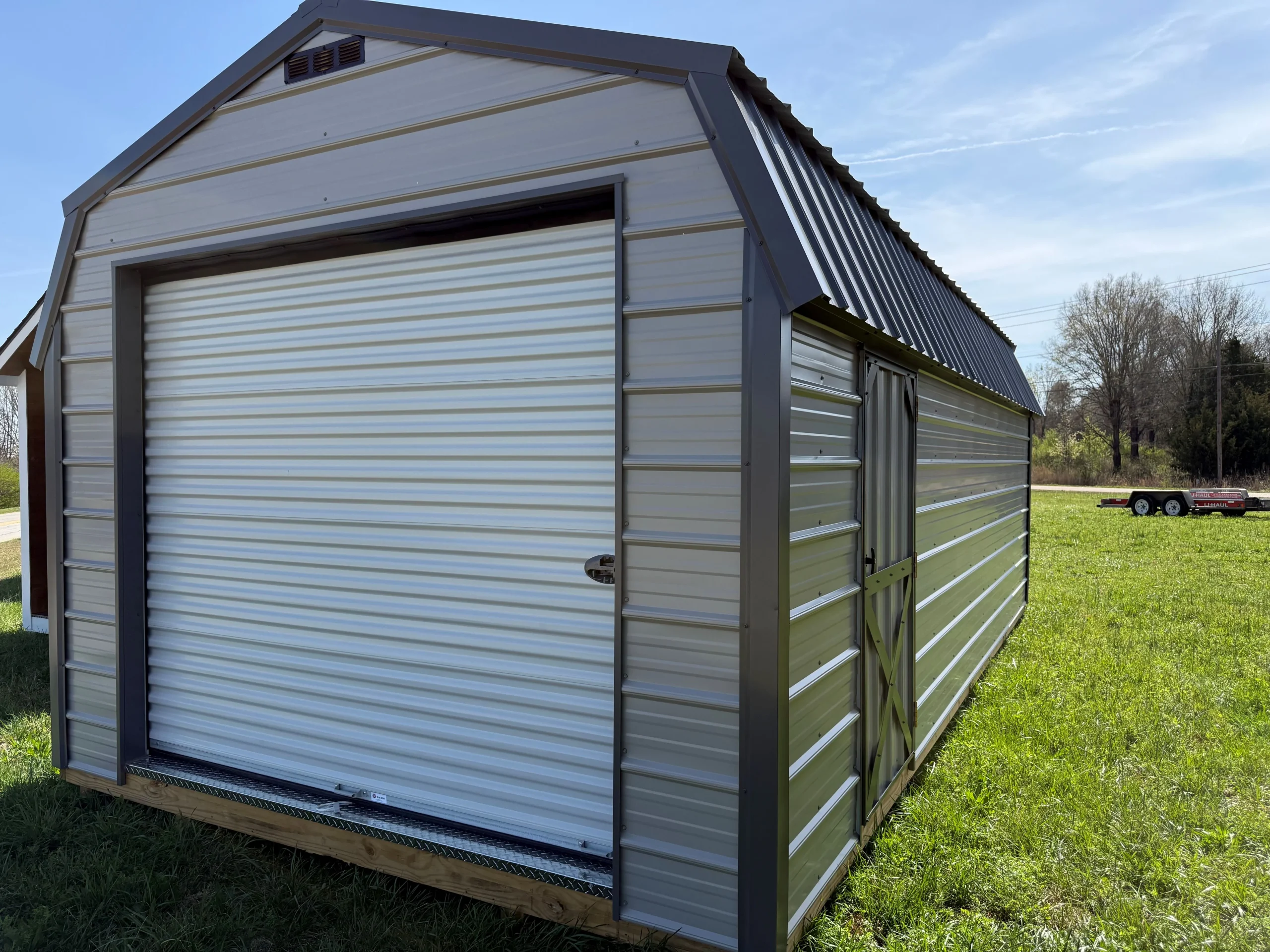 12x24 Metal Dutch Barn MDB1224RD092325-image