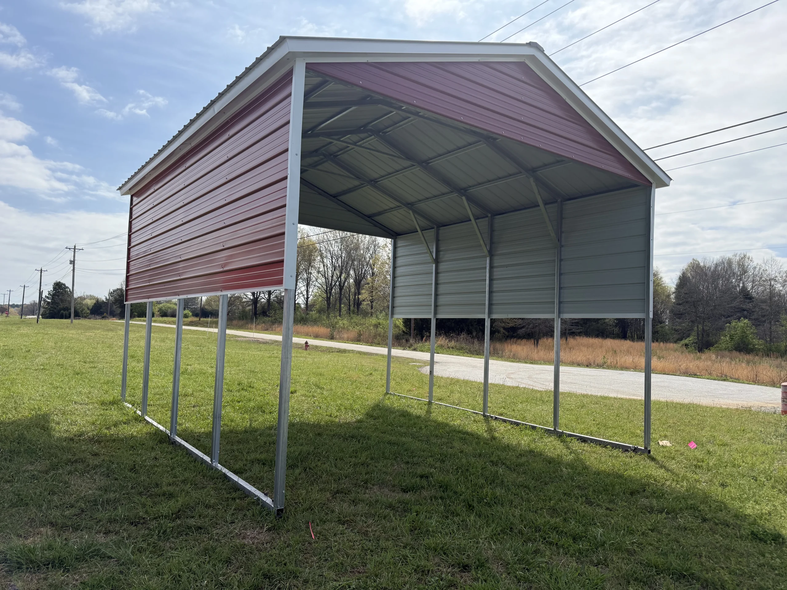 18x20x12 Vertical Carport-image