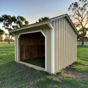 10x12 White Pine Run-In Shed-image